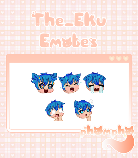 Commission de emotes the_eku