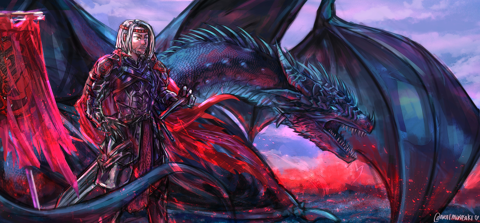 Daeron and Darksmoke (Targaryen oc)