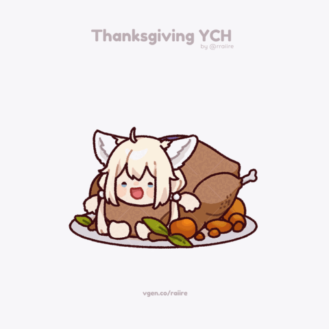 Thanksgiving YCH - $10
