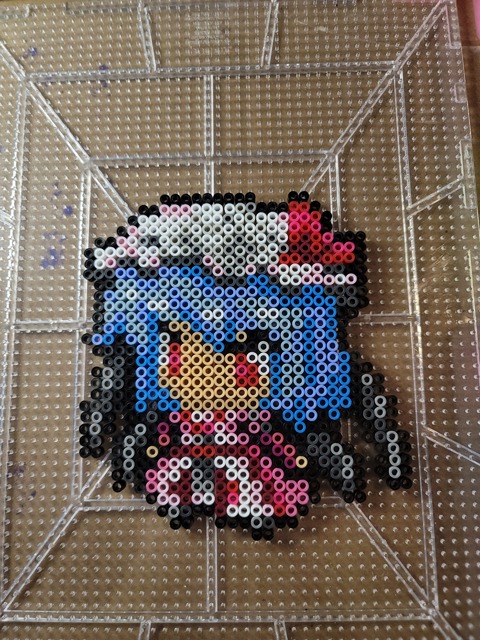 Touhouvania Remilia Scarlet Perler Sprite Kaylas Ko Fi Shop Ko Fi