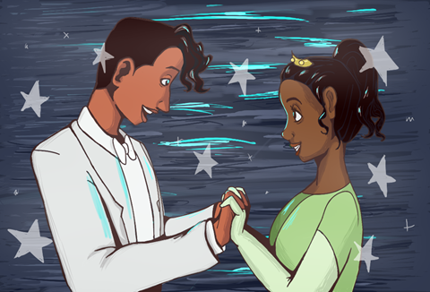 Princess and the Frog fanart