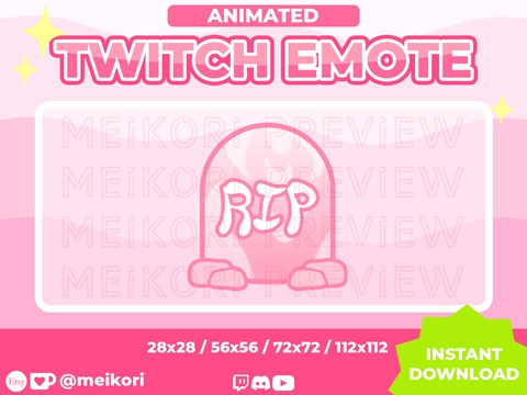 Emote for Streamer Static Emote Animated Emote Discord 