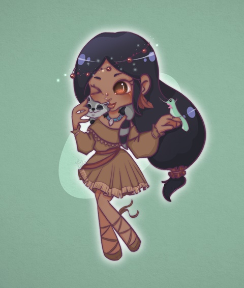 Magical Girl Pocahontas