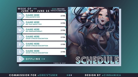 Schedule Commission
