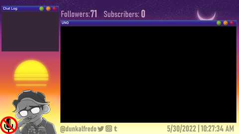 Example Work 4 [Twitch Layout]