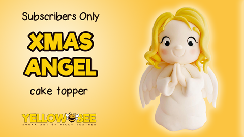 Christmas Angel tutorial is now live. 