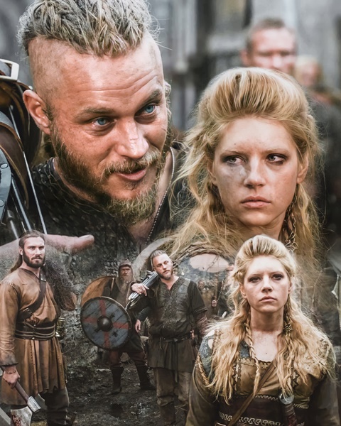 Ragnar and Lagertha