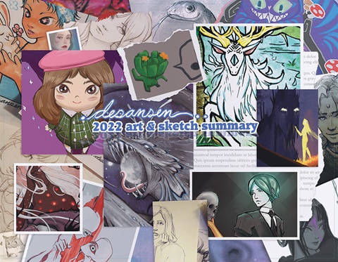 2022 - a brief art&sketch art summary
