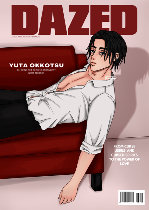 Yuta Okkotsu Dazed Magazine Cover