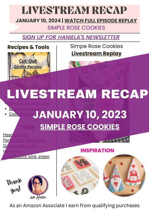 Cookie Decorating Tools[Updated] - Haniela's