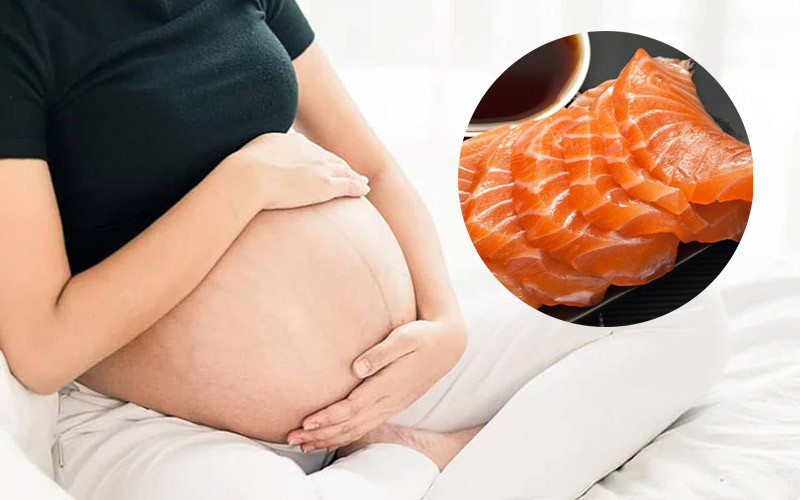 Bà bầu có được ăn sashimi cá hồi không? Những lưu ý quan trọng cho sức khỏe mẹ và bé