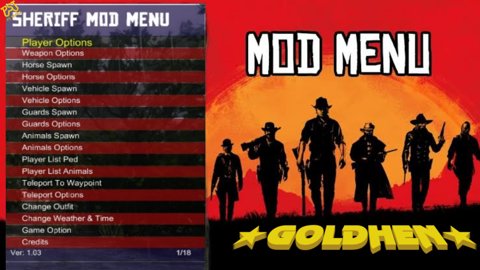 Rdr2 Sheriff Mod menu 1.07 - 84Ciss's Ko-fi Shop - Ko-fi ️ Where ...