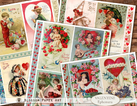 Vintage Retro Valentine's Day Collection Book: 25 Retro Valentine Images  with Cute Girl , Boy, Cats and Hearts, flower pieces for Cutout and  Collage,  Paper Crafting, Junk Journalling and More: samy