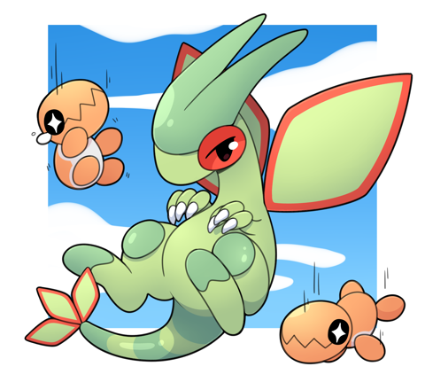 Flygon and Pinchies