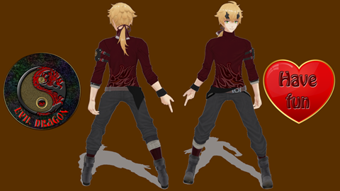 MMD Intruder (Mandela Catalogue) Model Download - Fynt's Ko-fi