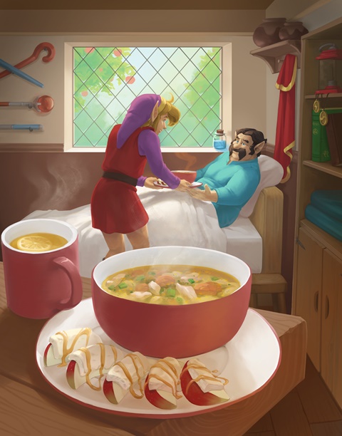 Link's Healing Breakfast