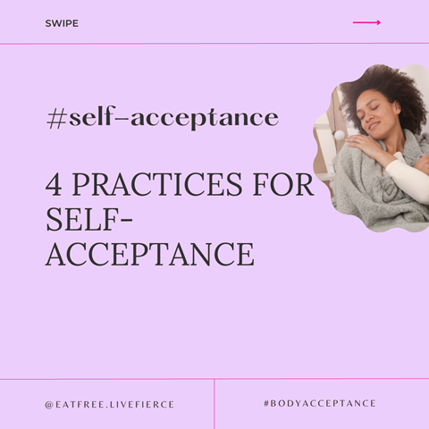 4 Practices for Self-Acceptance