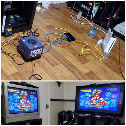 Networking a GameCube to a Wii