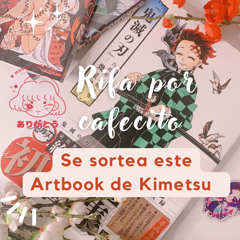 Sorteo Artbook Kimetsu por medio de Ko Fi! 