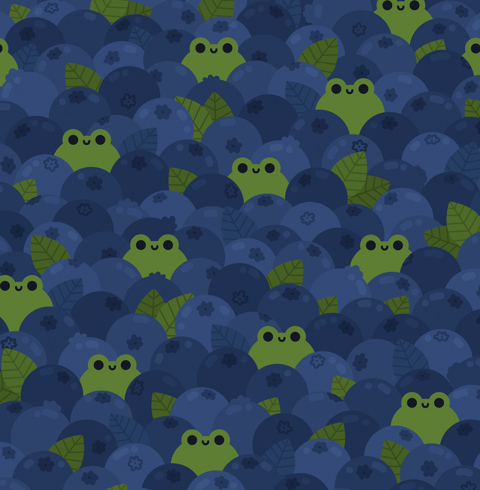 Blueberry Frog 