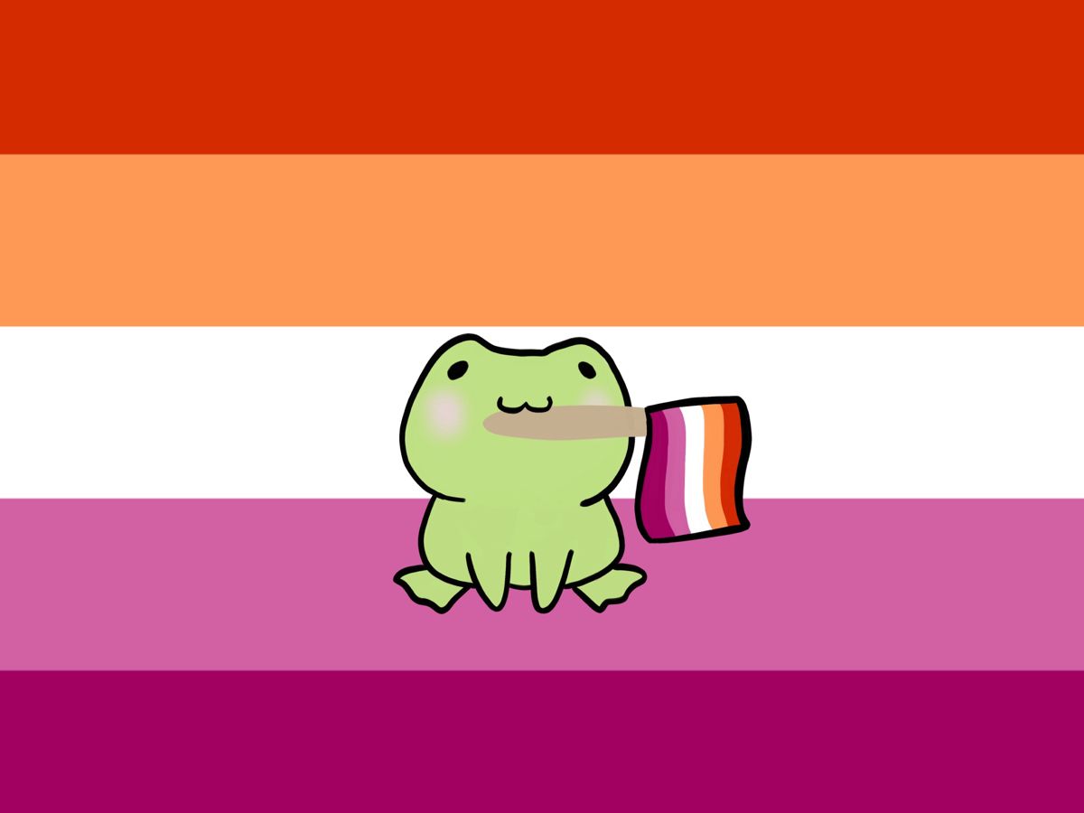 Lesbian happy frog