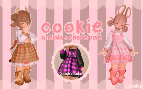 cookie ♡ a relala + cherie port - nonkie's Ko-fi Shop - Ko-fi ️ Where ...