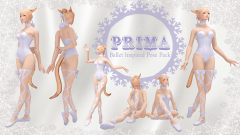 Prima (Ballet Inspired Pose Pack)