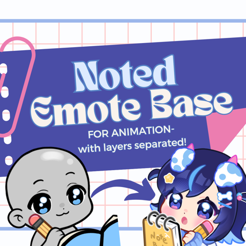 Noted Emote Base - NIU's Ko-fi Shop - Ko-fi ️ Where creators get ...