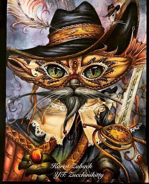 Book: Whimsical fantasy Cats by Jeff Haynie