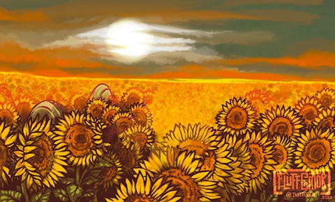 🍂🌻 Sunflower Soirée Background 🌻🍂