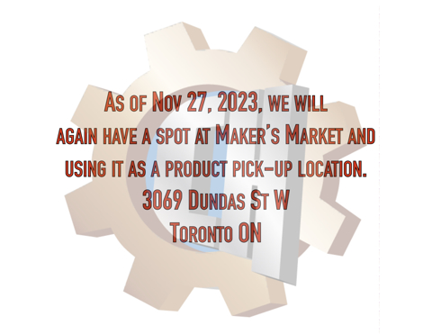 We’re back at Maker’s Market!