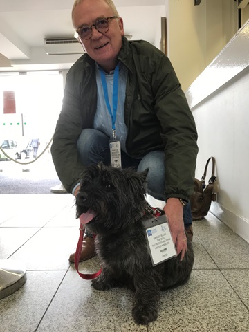 Barney the Dog at LBF