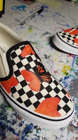 Butterfly Shoes WIP