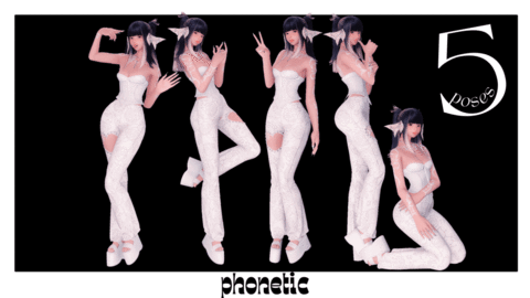 phonetic pose pack release