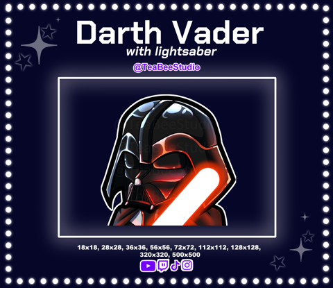 Darth Vader Lightsaber Emote 