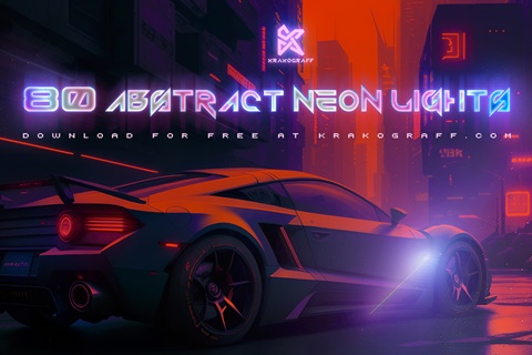 80 Abstract Neon Lights