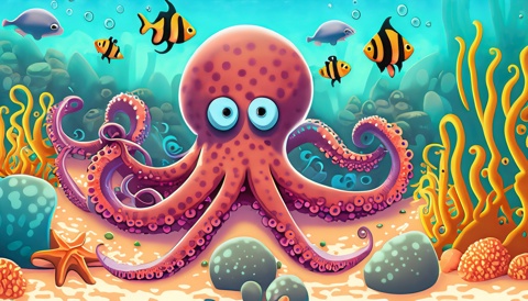 the happy octopus