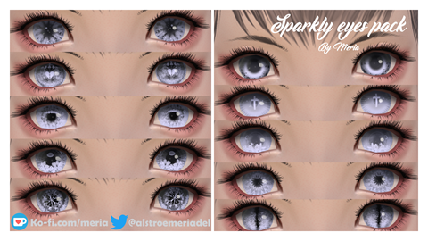 Sparkly Eyes pack