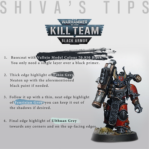 Shiva's Tips #2 Black Armour