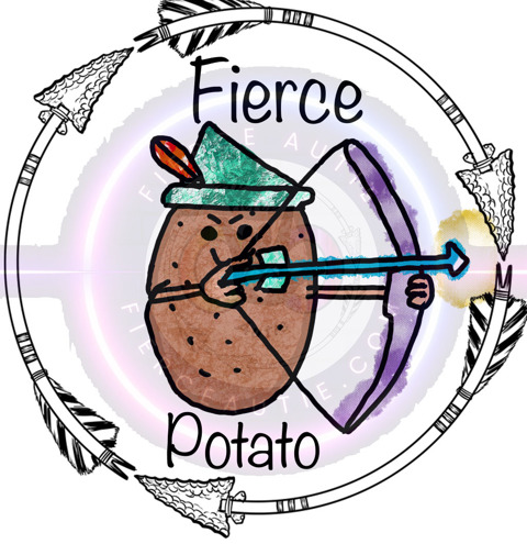 Fierce Potato shirts and march available!