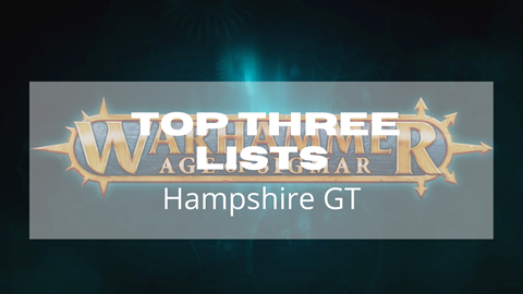 Top Three Lists for Hampshire GT Coming Tomorrow!