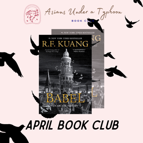 April’s book pick! | Asians Under a Typhoon 🌪️