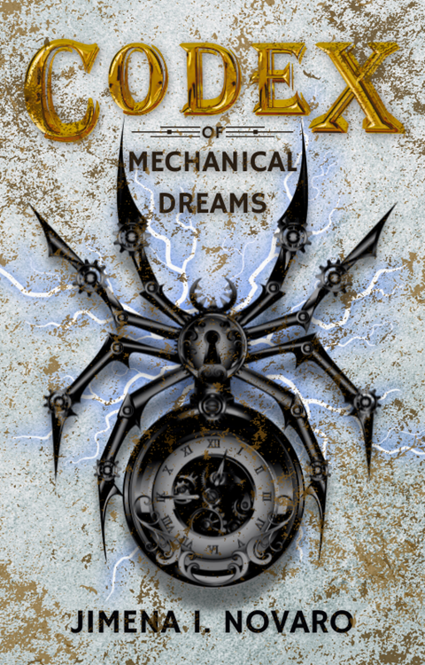 The new cover for Codex of Mechanical Dreams!
