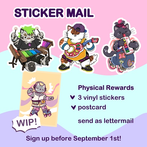 Sticker Mail September 2022