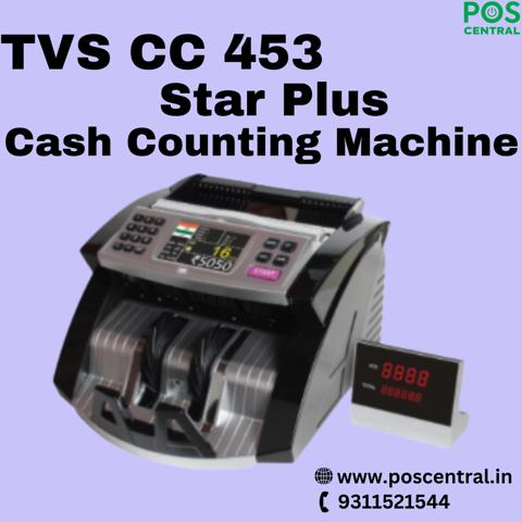 TVS CC 453 Star Cash Counting Machine