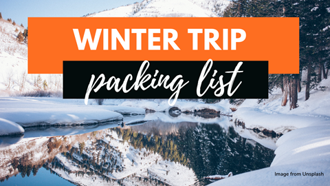 Winter Trip Packing List