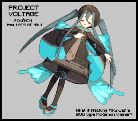 Project VOLTAGE Hatsune Miku [Bug Type Gym Leader]