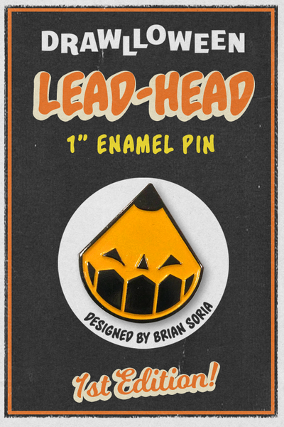 Lead-Head Drawlloween Logo