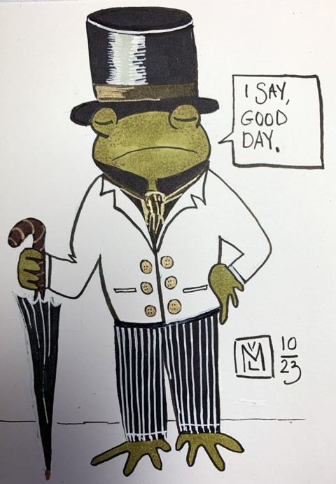Dapper Toad!