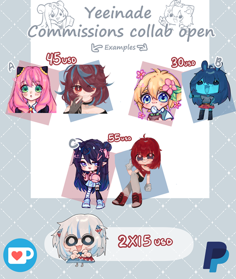 ★ COMMISSIONS COLLAB OPEN! ★  
